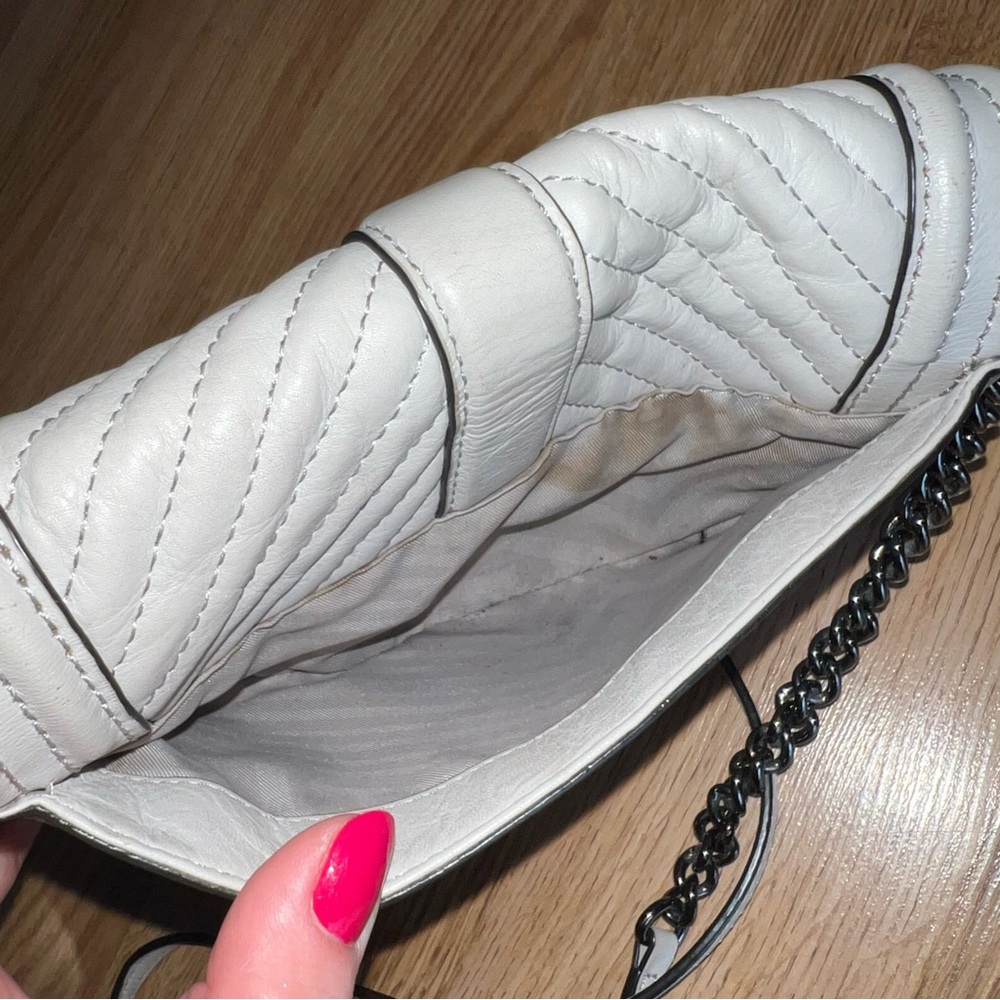 Rebecca Minkoff Quilted Crossbody Bag Purse - Picture 8 of 10